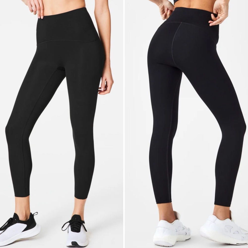 SPANX Booty Lift Black High-Waisted Women's Leggings